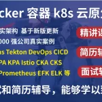 [2025]kubernetesk8s+DevOps云原生全栈技术基于世界1000强实战课程