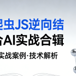 爬虫JS逆向结合AI实战合辑