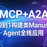 MCP+A2A 从0到1构建类Manus多Agent全栈应用 |完结
