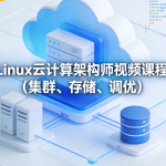 Linux云计算架构师视频课程（集群、存储、调优）价值2180元