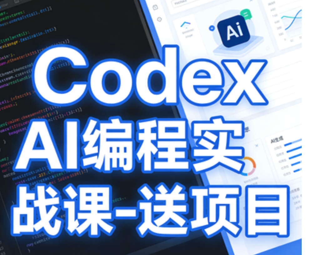 Codex进阶实战,系统提升AI任务执行与交付能力