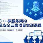 C++微服务架构及安全云盘项目实训课程
