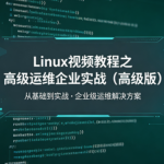 Linux视频教程之高级运维企业实战（高级版）