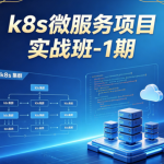 k8s微服务项目实战班-1期