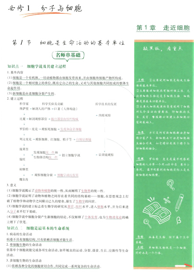 作业帮-名师敲重点-高中生物