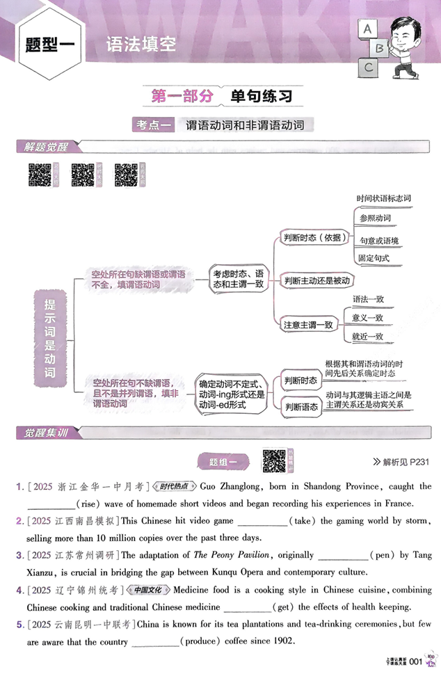 2026解题觉醒-高考英语