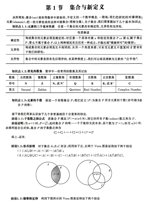 铭师道新定义下的高中数学