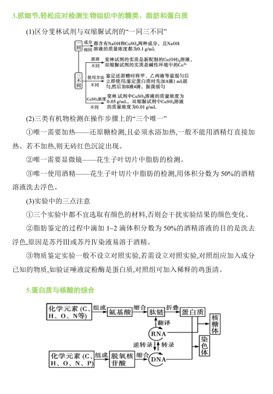 2025版高考【应试策略】生物