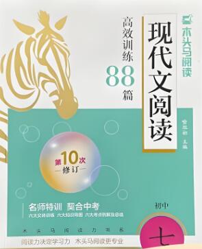 木头马初中现代文阅读高效训练88篇