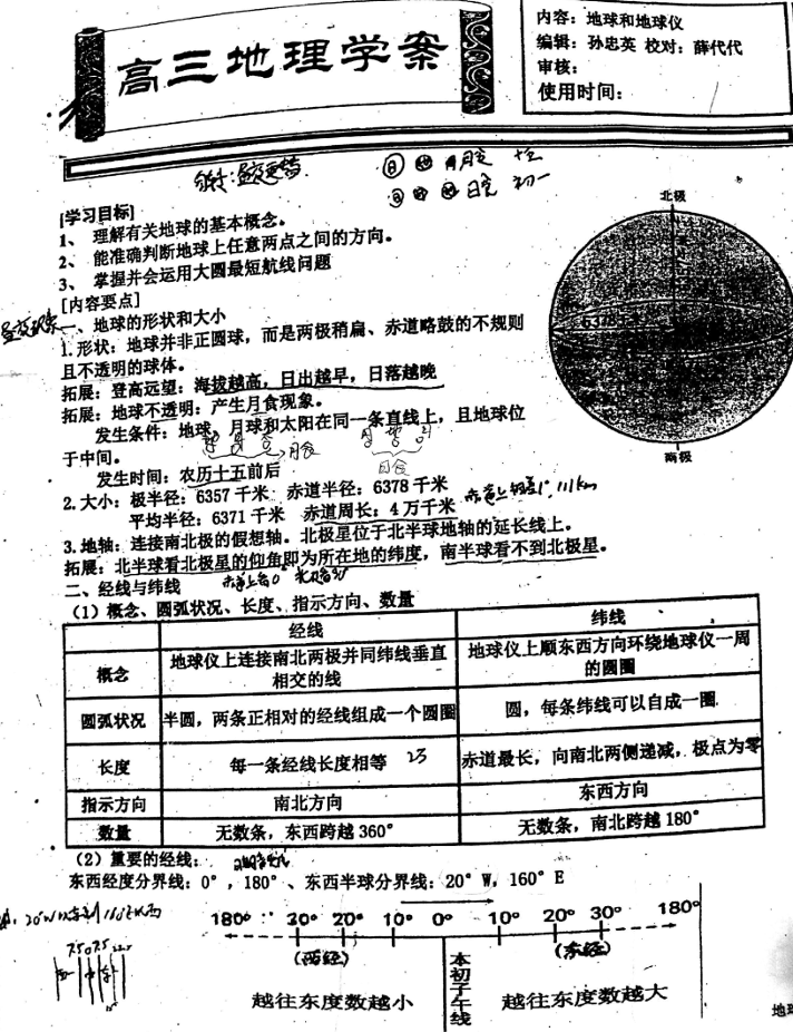 【衡水中学】（ 一轮、二轮、三轮）（复习专用）【内部资料】衡水高考地理