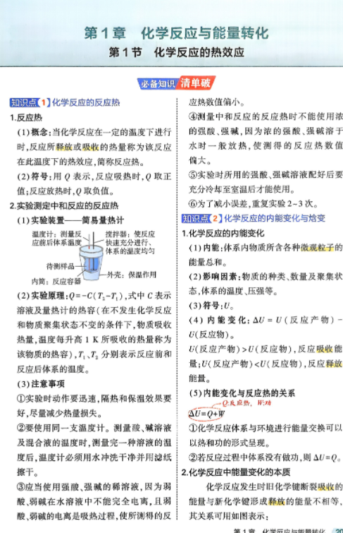 2026版53高中同步化学LK版选修1疑难破