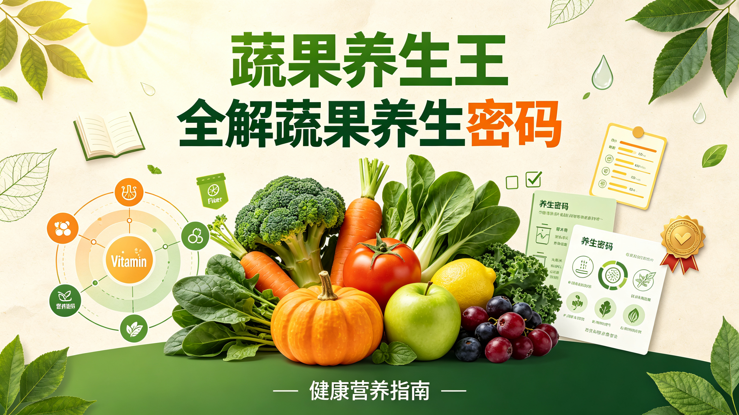 [夸克网盘]《蔬果养生王》全解蔬果养生密码[pdf]